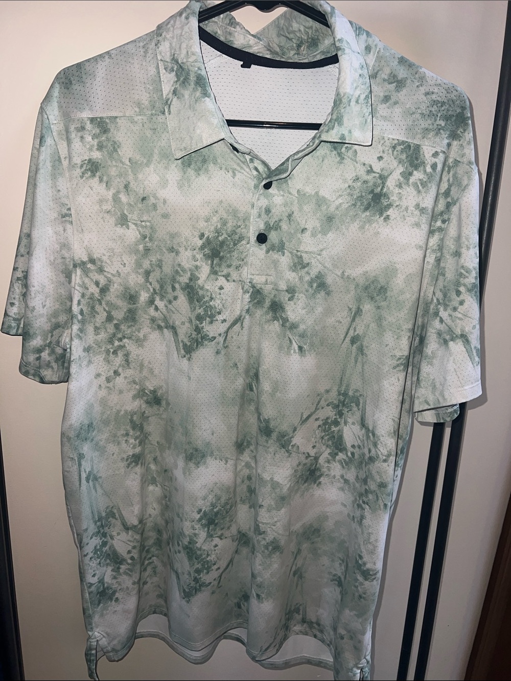 Men's Green VRST polo